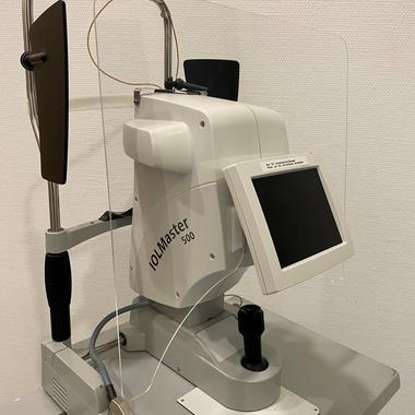 IOLMaster 500 breath shield productfoto